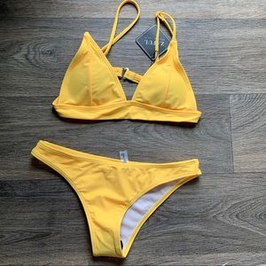 Yellow Zaful Bikini